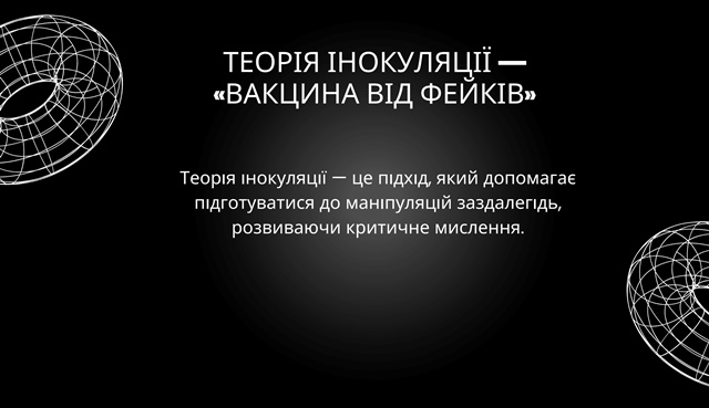 Слайд із презентації В. Відлацького